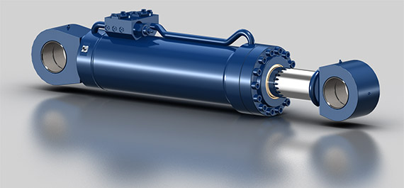 Telescopic hydraulic cylinders