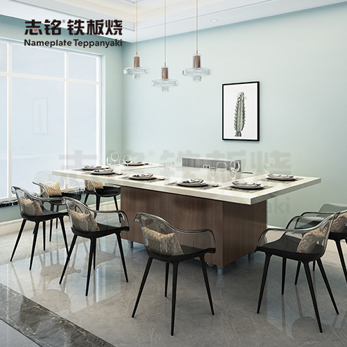 长方形铁板烧设备 图3