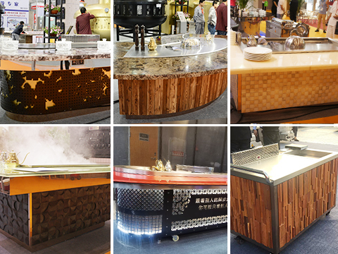 定制商用无烟铁板烧设备多少钱一台