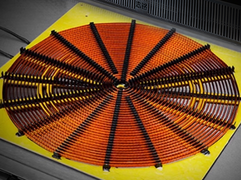 志铭电磁盘加热铁板烧设备