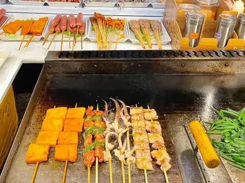 小型扒炉铁板烧