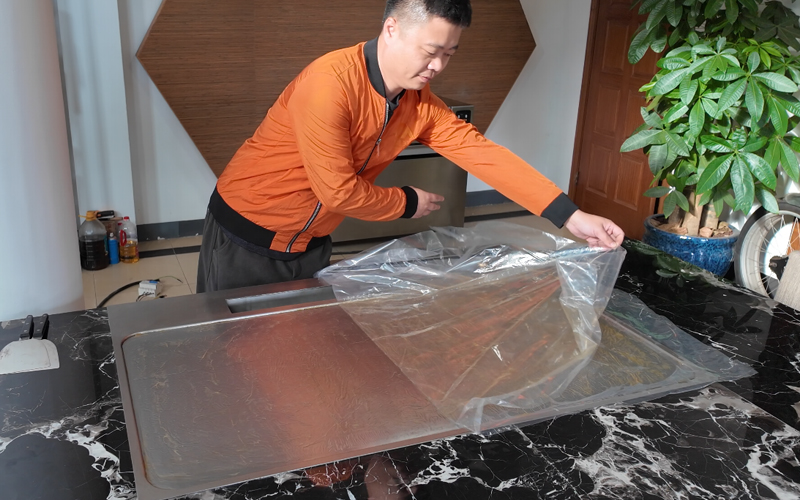 志铭铁板烧设备第一次使用如何正确开板